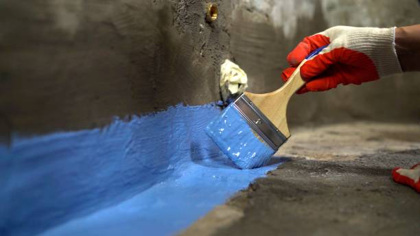 Commercial Interior Drainage System project at a Almond, WI business property by SJ Waterproofing Pros